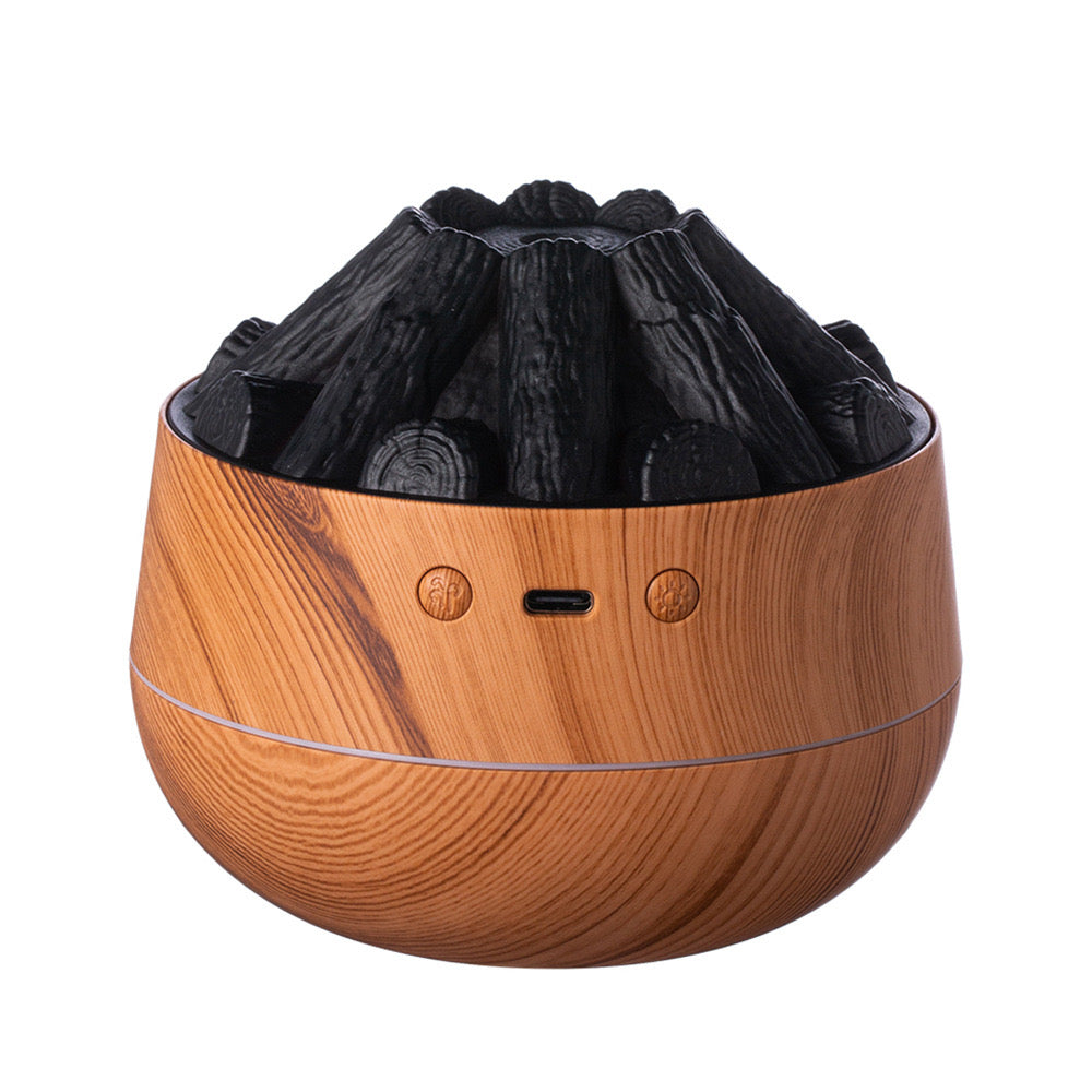 Volcano Mist Humidifier – Flame Effect Diffuser